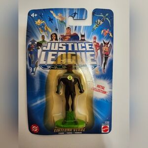 Mattel Justice League Green Lantern Figure Metal 2004